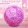 8152CnvQ0FL._AC_SX425_.jpg Size 4 Soccer Ball Glitter Pink Kids